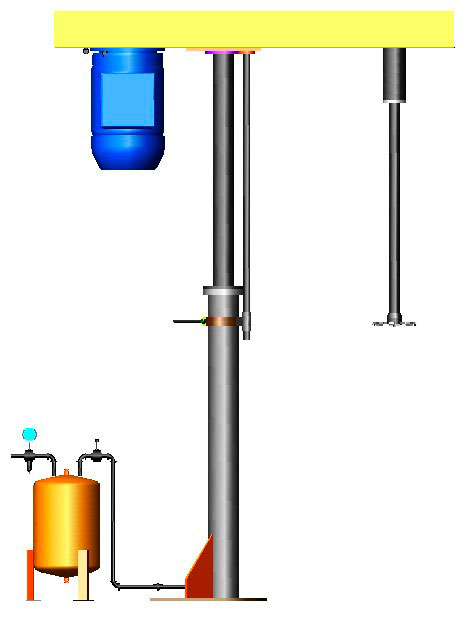 Misturador industrial para líquidos