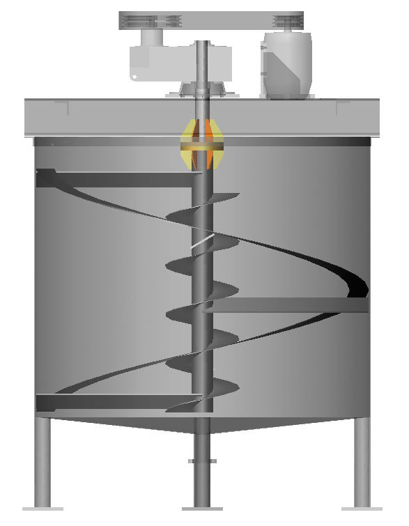 Misturador industrial para líquidos